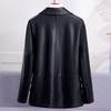 Elegant Faux Sheepskin Coat for Women Outerwears Faux Leather Jackets Female Top