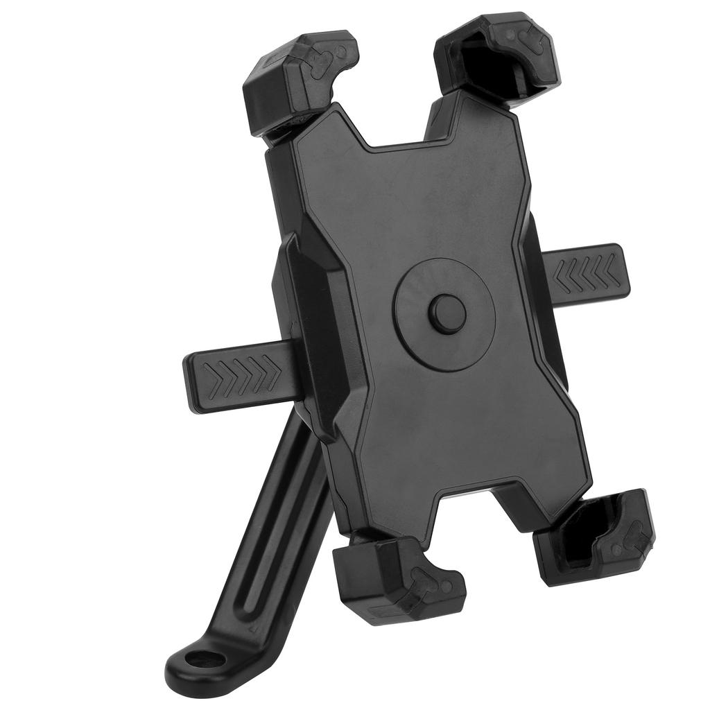 Bike Phone Stand Rotatable Navigation Locking Motorcycle Cycling Bracket Rearview Mirror
