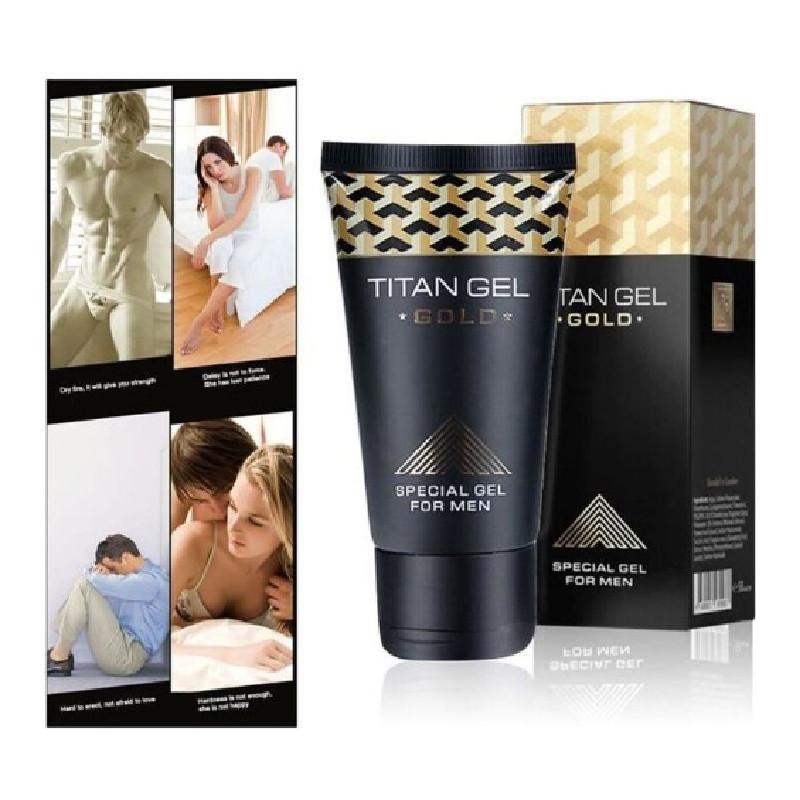 High Quality Gold Titan Gel Cream External Massage Ointment Adults Products