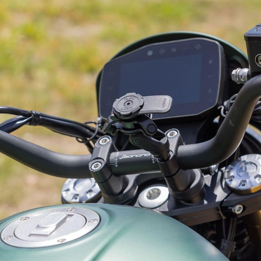 Quad Lock Motorcycle Handlebar Clamp Bolt Mount PRO for iPhone,