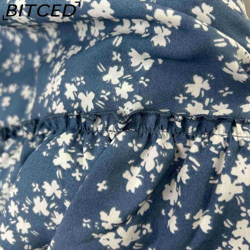 BITCED Women's Fashion Casual Floral Print Summer Spring Skirt