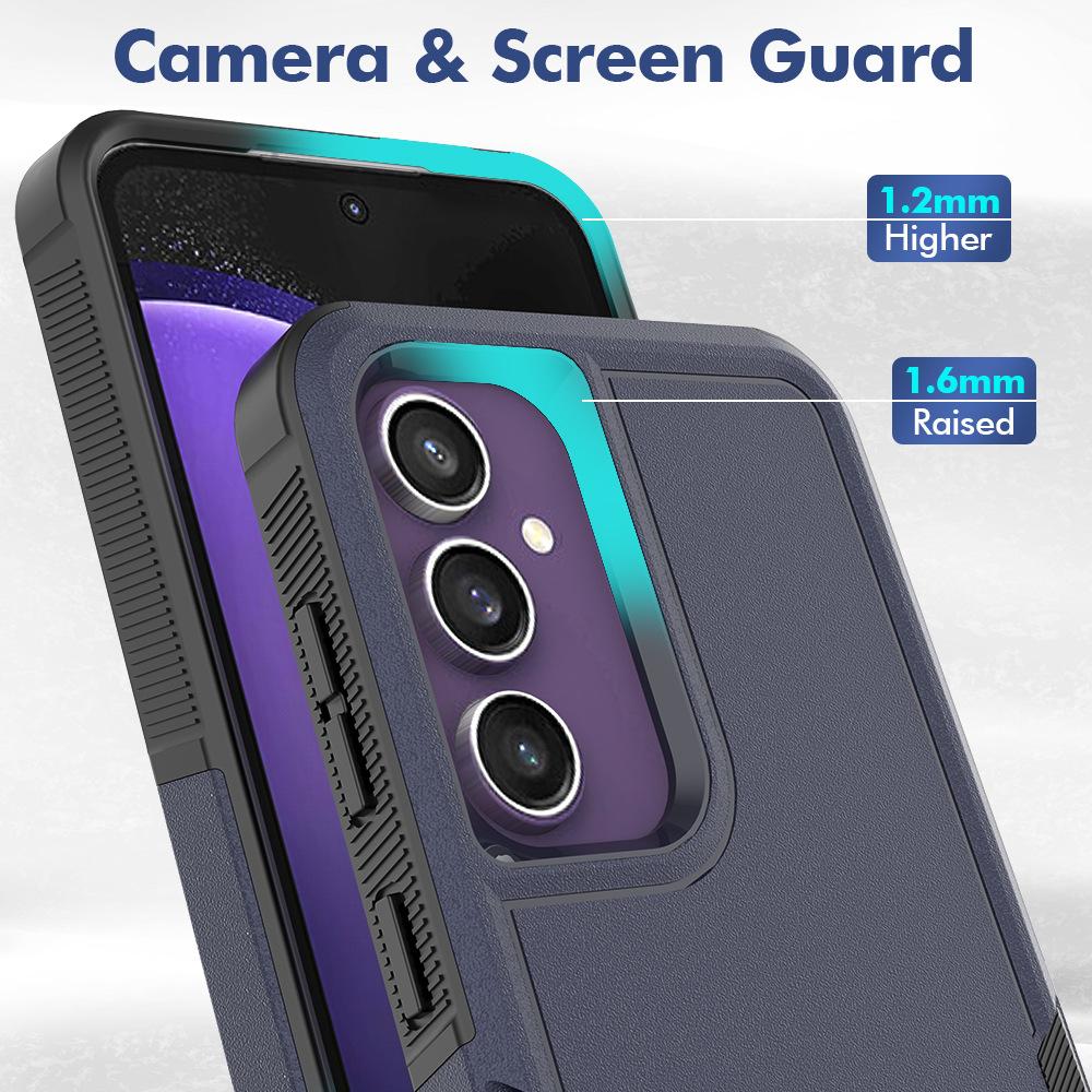 Applicable to Samsung A56 A36 sailing 2-in-1 mobile phone case S26Ultra color matching anti-drop A26 protective case