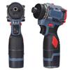 Brushless Impact Drill & Electric Screwdriver with Quick Chuck for Handheld Hole Drilling and Decoration