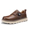 Fashion Four season casual men's leather shoes Fashion designer style Work and office Leisure Business 38-46 Trendy plus size NEW