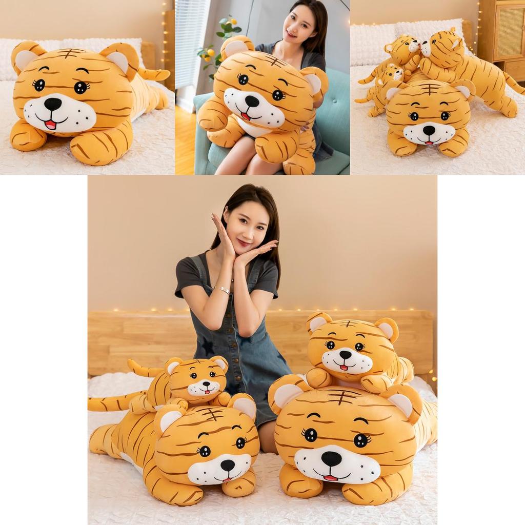Adorabile Bambola Tigre di Peluche Morbido Giocattolo Coccoloso Per Bambini Regalo di Compleanno e Compagno per il Sonnellino