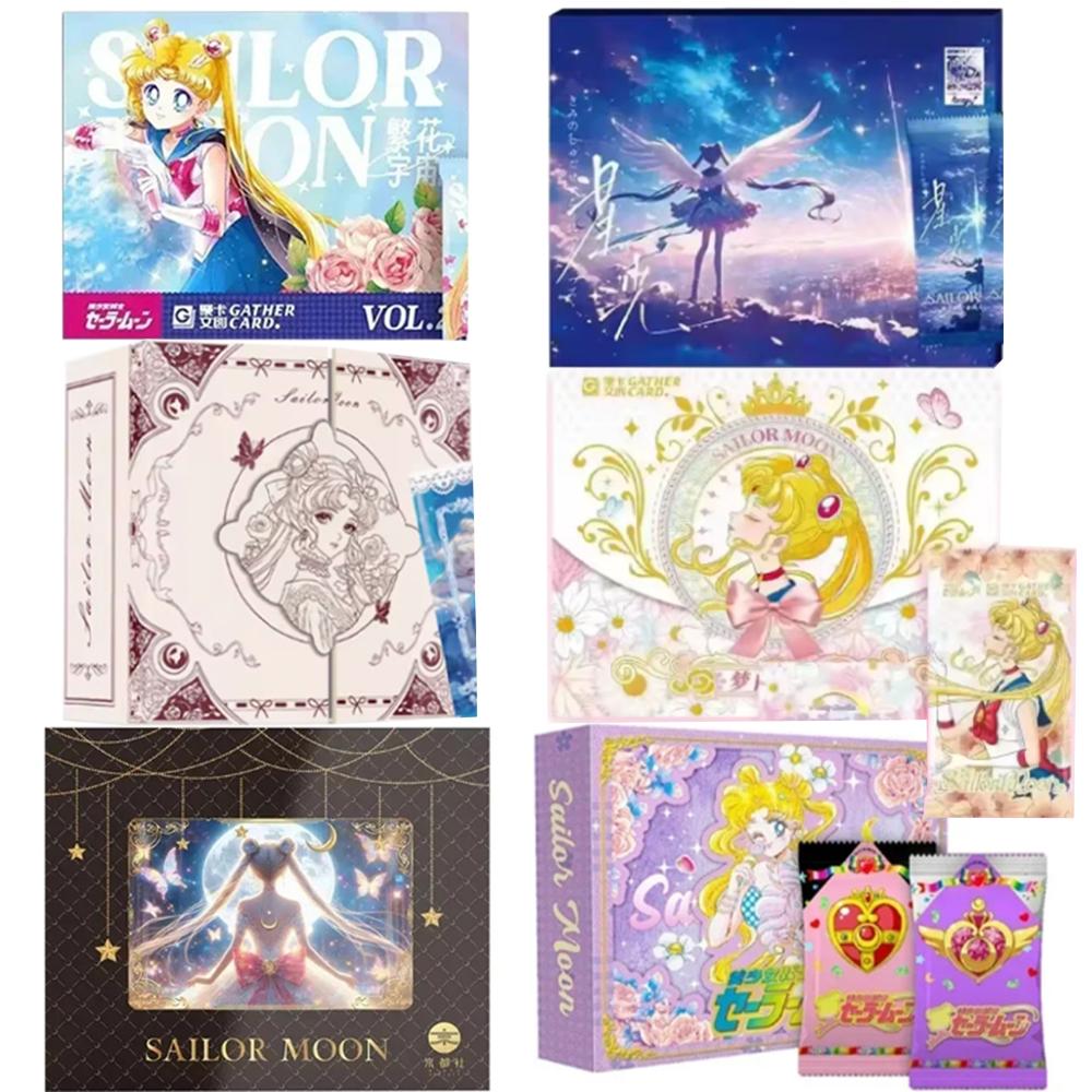 Sailor Moon Card 30th Anniversary Eternal Crystal Series Collection Cards Fantasy Magic Cards Flash Card