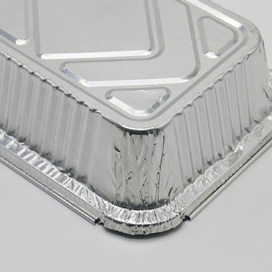 Poêle en aluminium Anti-déformation, 125 pièces, Anti-fuite, emballage à emporter de qualité alimentaire, casseroles d'égouttement de graisse, fournitures de cuisine