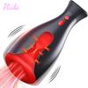 Automatic Male Masturbator Clamping Masturbation Cup With Airbag Insertable Male Masturbators Adult Male Sex Toys For Men