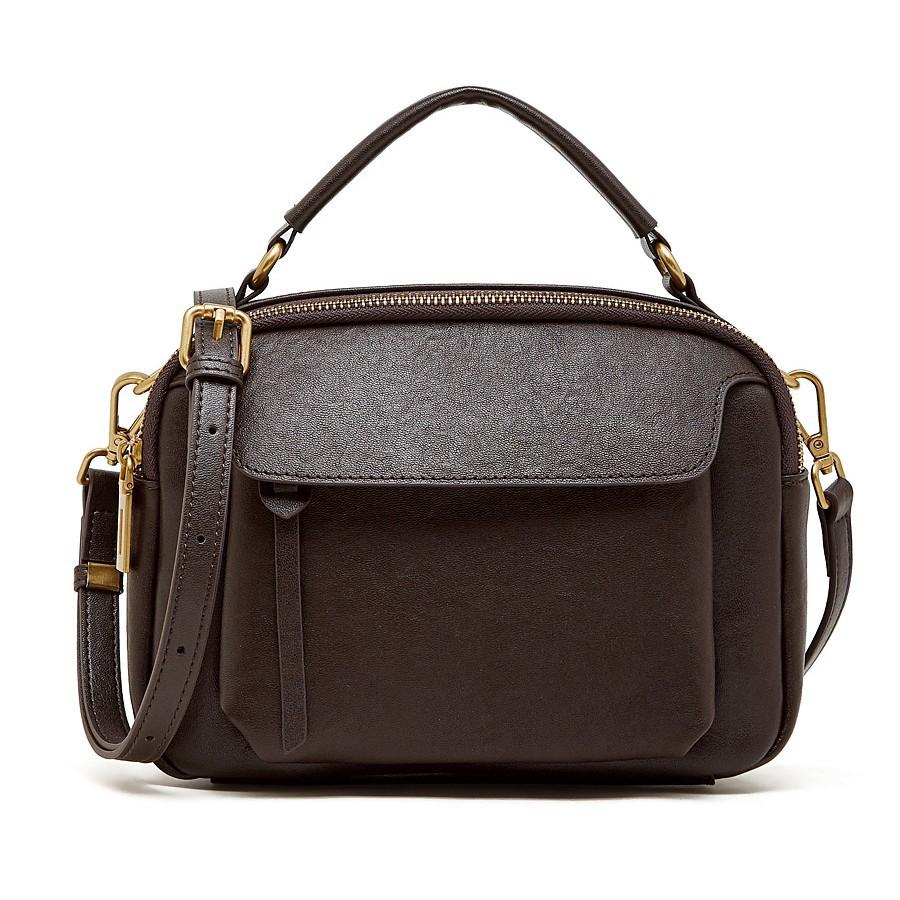 Top Layer Vegetable Tanned Cowhide Women's Bag Simple Versatile Handbag Single Shoulder