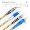 SC-LC Single-Mode Dual-Core Fiber Optic Patch Cord