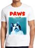 Paws Cat Swimming Cat Pet Summer Fishing Movie Meme Funny Gift Tee T Shirt M900