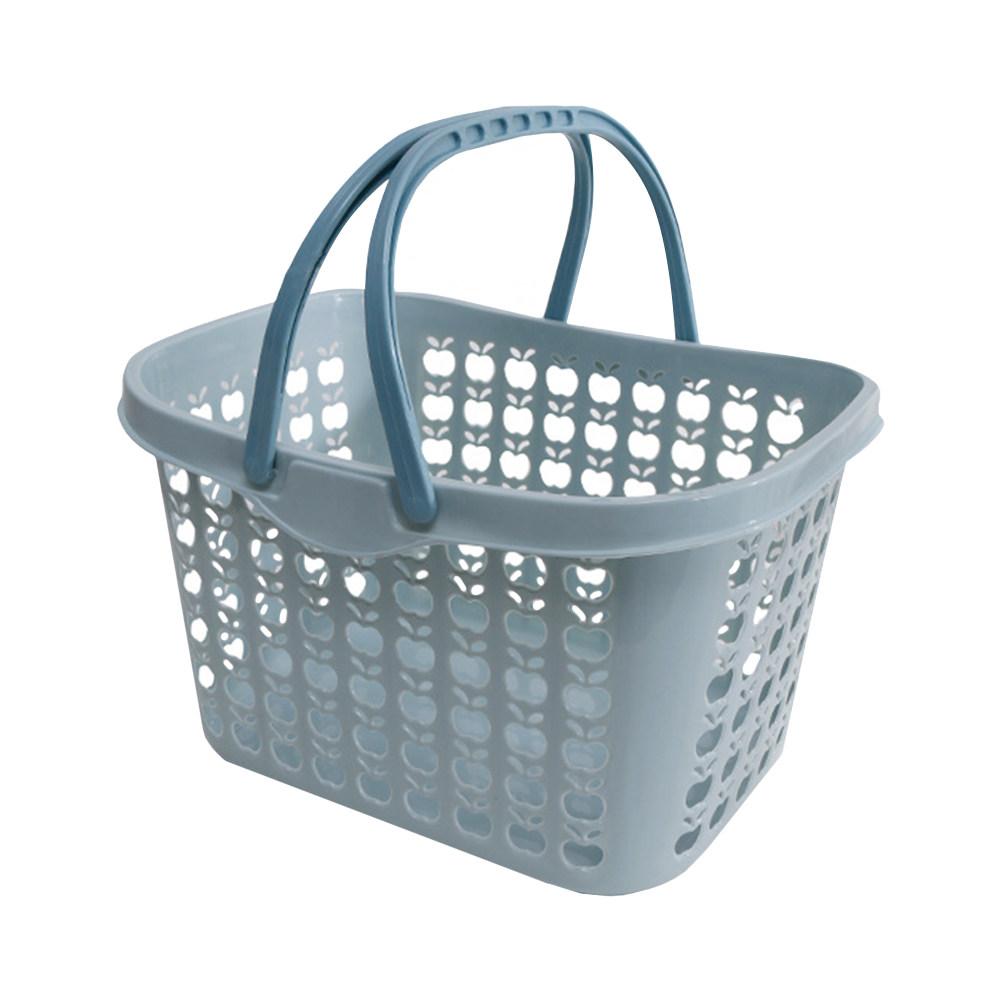Fruit Picking Basket Plastic Sturdy Multi-Function Storage Basket for Home Supermarket Desktop Organizer Storage Holder