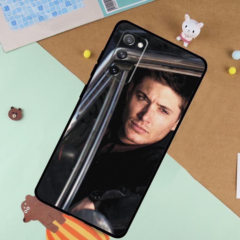 Supernatural Jensen Ackles Soft Case For Samsung Galaxy S25 Ultra S9 S10 S20 FE S21 S22 S23 Plus S24 Ultra Funda Cover