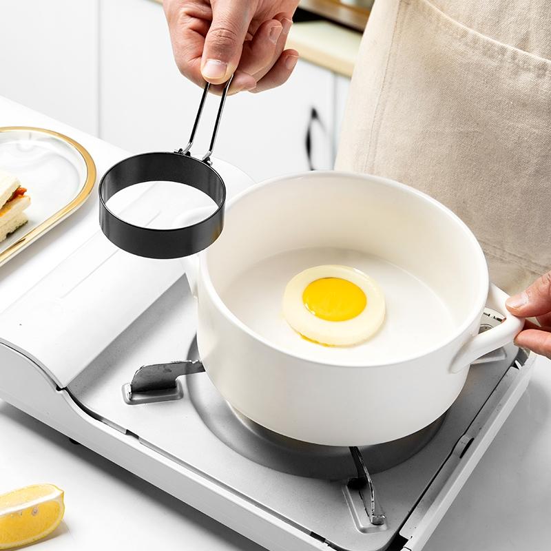 Fried Egg Mold Non-Stick Egg Ring Omelette Shaper Breakfast Pancake Frying Egg Cooker Mold Cooking Tools Kitchen Accessories