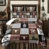 Coperta Singola in Microfibra Cartone Animato Cowboy - Trapunta Super Morbida Leggera per Tutte le Stagioni Coperte Personalizzate