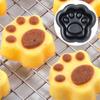 Cat Paw Cake Mold, Non-stick Aluminum Mini Cake Pan, Baking Tool, Household Kitchen Accessory, Easy-to-unmold Mold