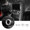 METYOUCAR 4pcs for Chevrolet Corvette C7 2014-2019 Car Air Conditioning Knob Volume Control Knob