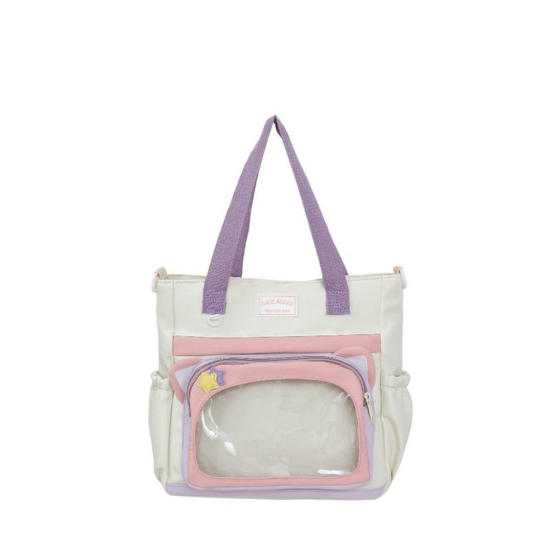 Student Tutoring Bag Messenger Bag Large Capacity Versatile Small Fresh Sweet Beauty College Junior High School Schoolbag