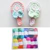 12 Assorted Colors Children DIY Knitting Wool Yarn Crochet Acrylic Fiber Line