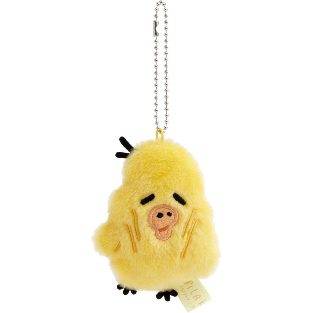 Rilakkuma Hanging Plush Toy Kiiroitori MV28701 San-X