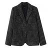 Rellawear Check Pattern Tweed Jacket 2410raw18