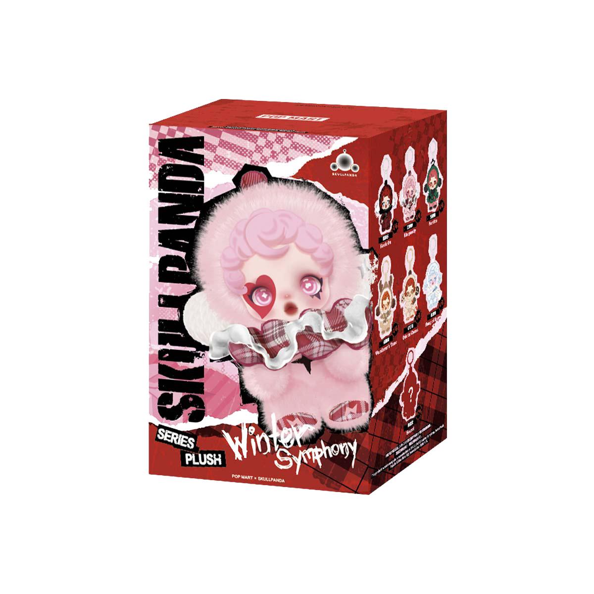 

POP MART × SKULLPANDA Серия «Зимняя симфония» Официальный плюшевый сюрприз-бокс (Доступно поштучно или полным набором из 6 предметов)