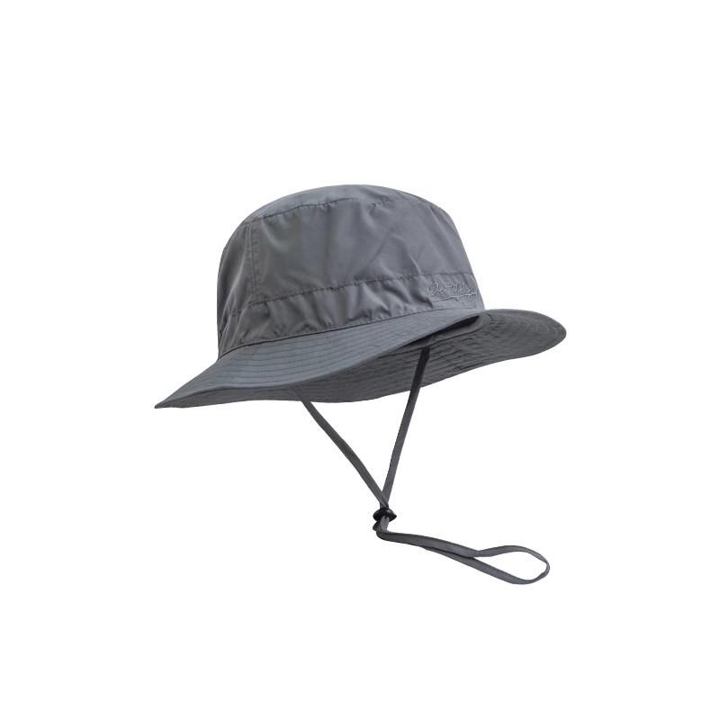 

Hat Style Versatile Simple Solid Color Outdoor Sunshade Fisherman Hatscaps сірий колір