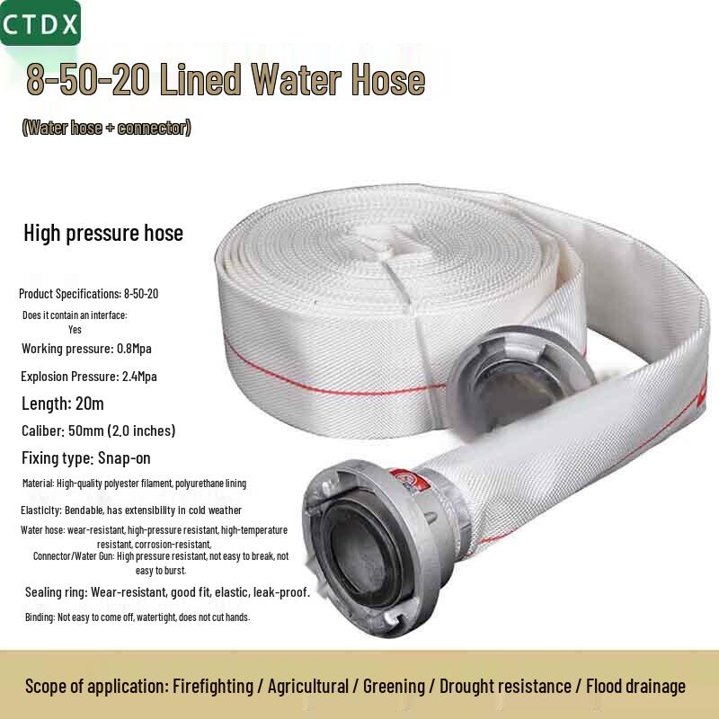 CTDX Heavy-Duty Irrigation & Fire Hose