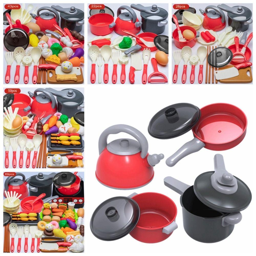 

Steam Pot Simulation Kitchen Toy Utensils Pretend Play Kitchen Toy Children Toys