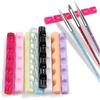 Set of 3 Acrylic Nail Brush Holder Storage Color Pen Holder Display Rack with Nail Brush Storage, Salon and Home Nail Care Products