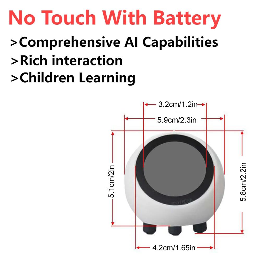 DeepSeek AI Voice Chat Robot ESP32-S3 1.28inch LCD Display N16R8 Electronic EYE Clock Desktop Assistant For XiaoZhi for Home