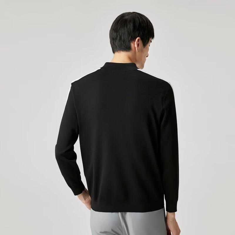 

K-Boxing Men s Silk Blend Baseball Collar Cardigan Sweater 185/2XL