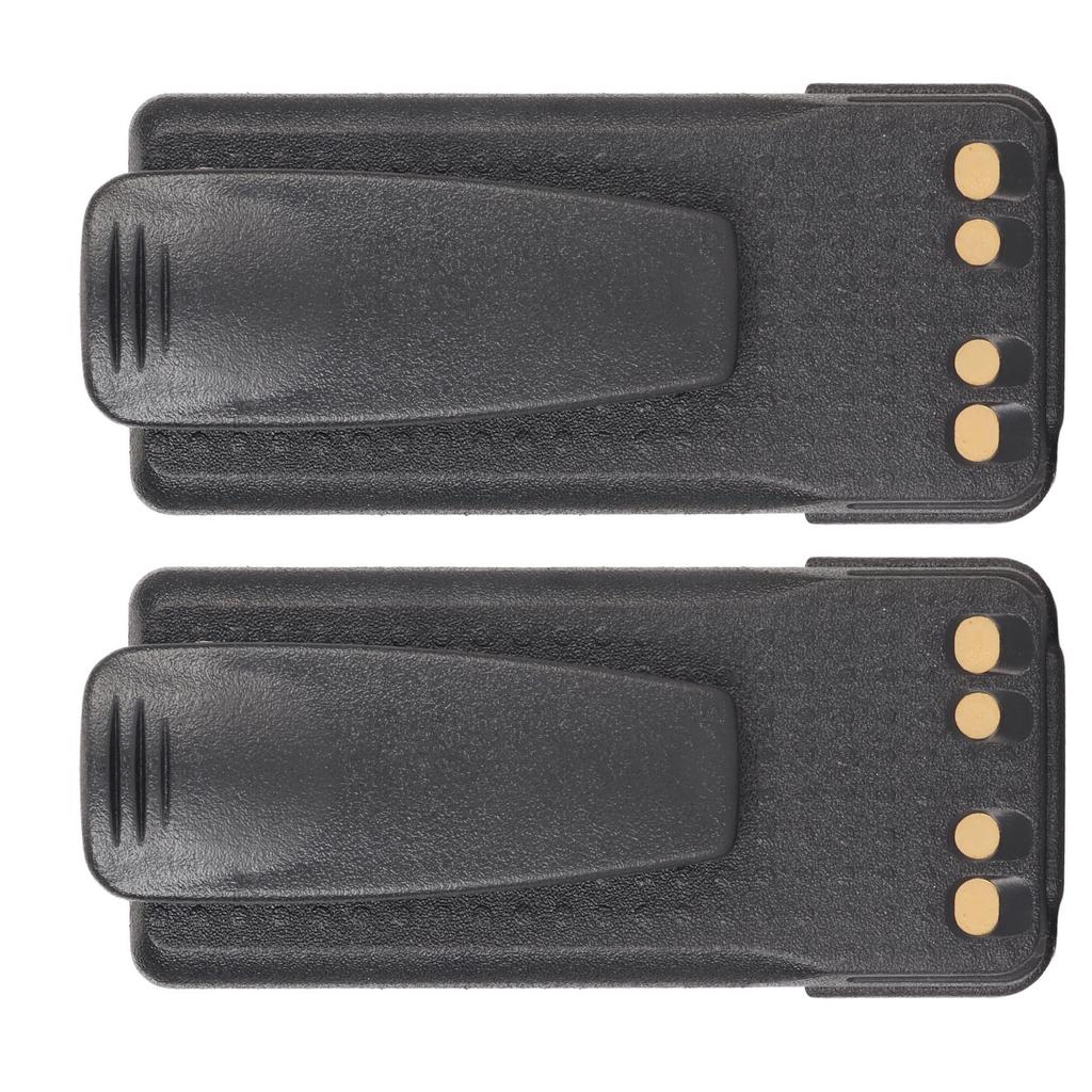 2Pcs Replacement 3000mah 7.4V Li Ion Battery with Belt Clip for Motorola XiR P8606 XiR P8660 XiR