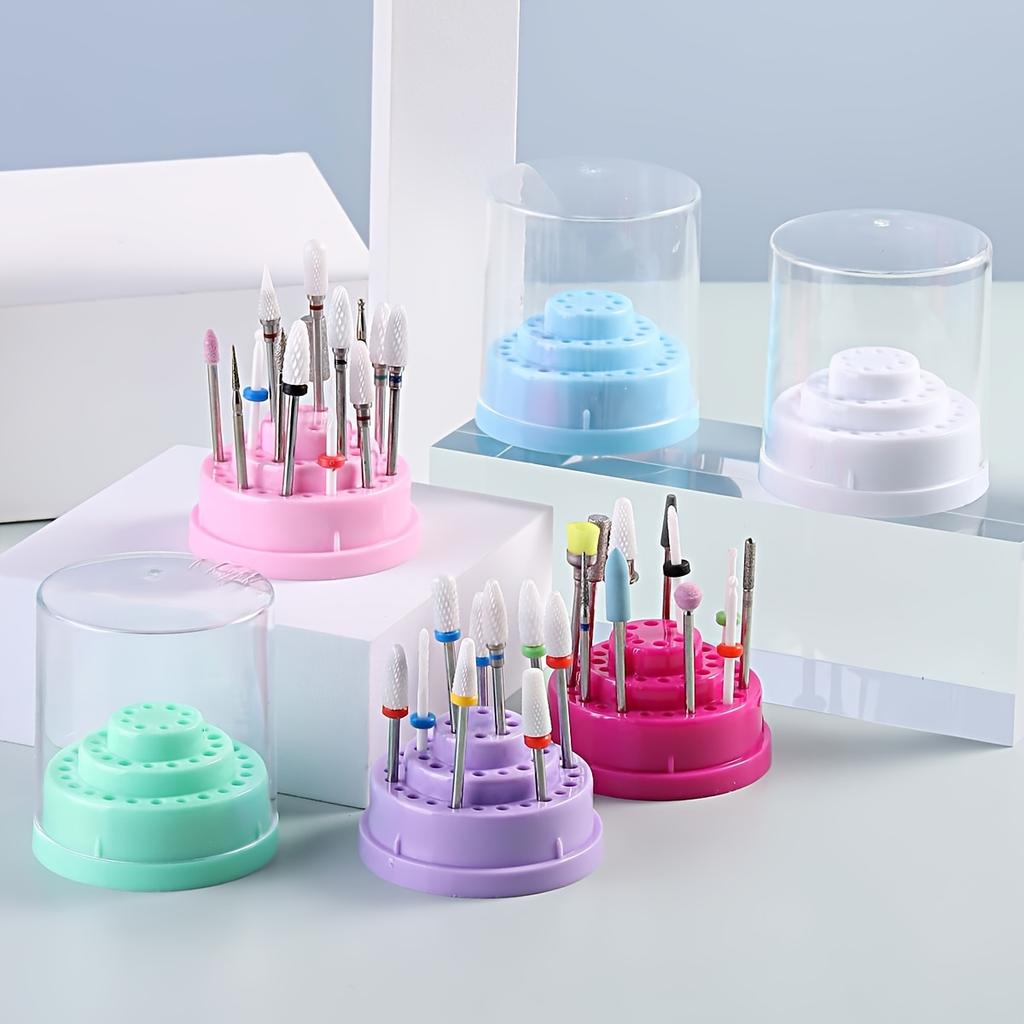 48 Hole Finger Armor Head Support Rack, Beauty Armor Head Support Rack And Storage Box, Use of Beauty Armor Head Support Arrangement Container