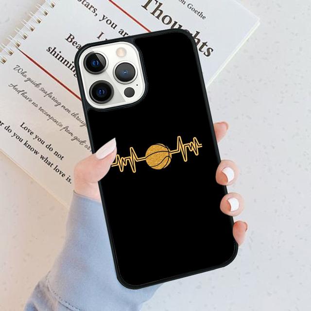 Basketball Heart Beat Phone Case For For IPhone 18 17 Air 16 15 11 12 13 14 Pro Max Plus Coque