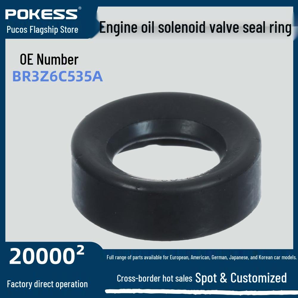

Compatible with Ford Edge, Explorer, Raptor, Mustang - 3.5 Engine Oil Solenoid Valve Seal Ring BR3Z-6C535A. BR3Z6C535A BR3E6P251AA 5053747