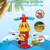 Fire Hydrant Faucet Sprinkler Rotating Water Jet Irrigation Pipe Bringing Fun Water Games To Your Garden Toy