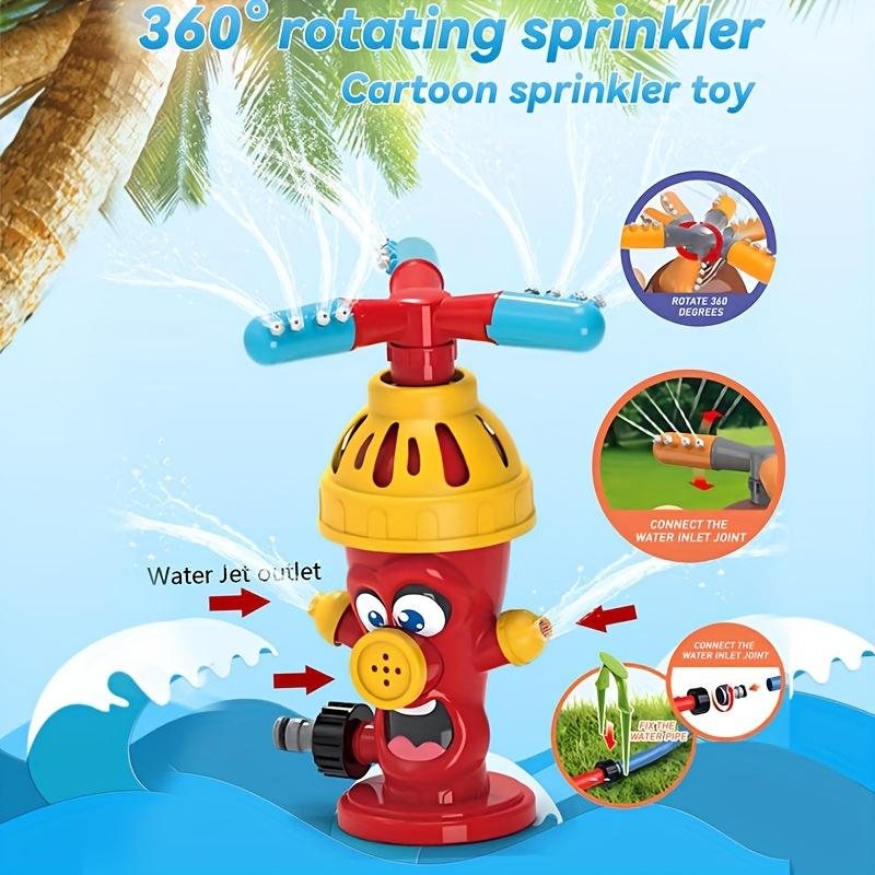 Fire Hydrant Faucet Sprinkler Rotating Water Jet Irrigation Pipe Bringing Fun Water Games To Your Garden Toy