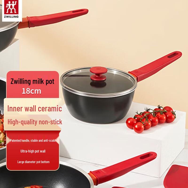 ZWILLING NOW Plus 18cm Ceramic Non-Stick Saucepan