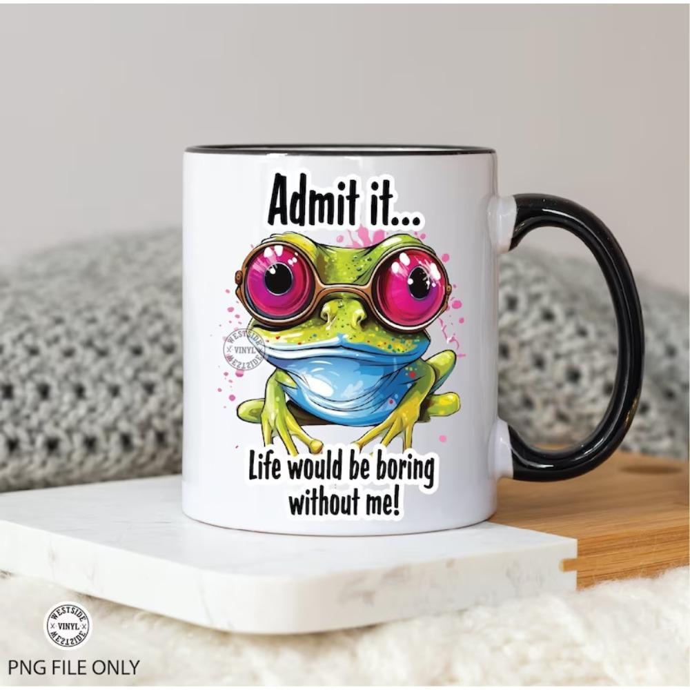 

Frog ceramic coffee mug large capacity water cup couple 350ml（11oz）