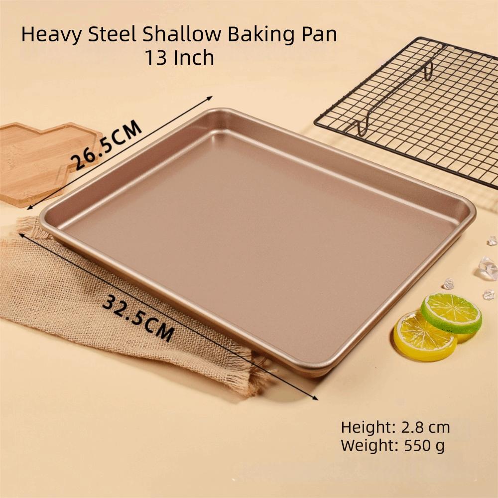 Non-Stick Square Baking Pan Thickened Carbon Steel Bakeware Tools Cake Mold Tray Cake Baking