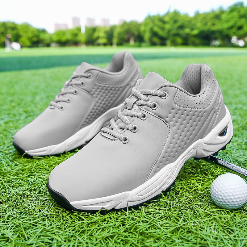 Nieuwe Aankomst Designer Sneakers Voor Man Anti-Slip Golf Trainingsschoen Mannen Duurzaam Buiten Sport Mannen Schoenen 40 grijs