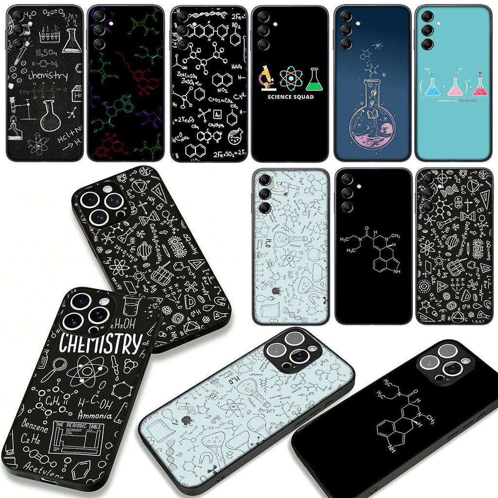 Chemistry Science Phone Case for Motorola Moto Edge 70 60 Fusion 40 NEO 20 Pro G Stylus G56 G96 G71 G73 G41 G42 G50 G51 G52