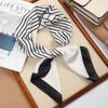 Square Hair Scarf Double Sides Neckerchief Fashion Silk Scarf  Gift