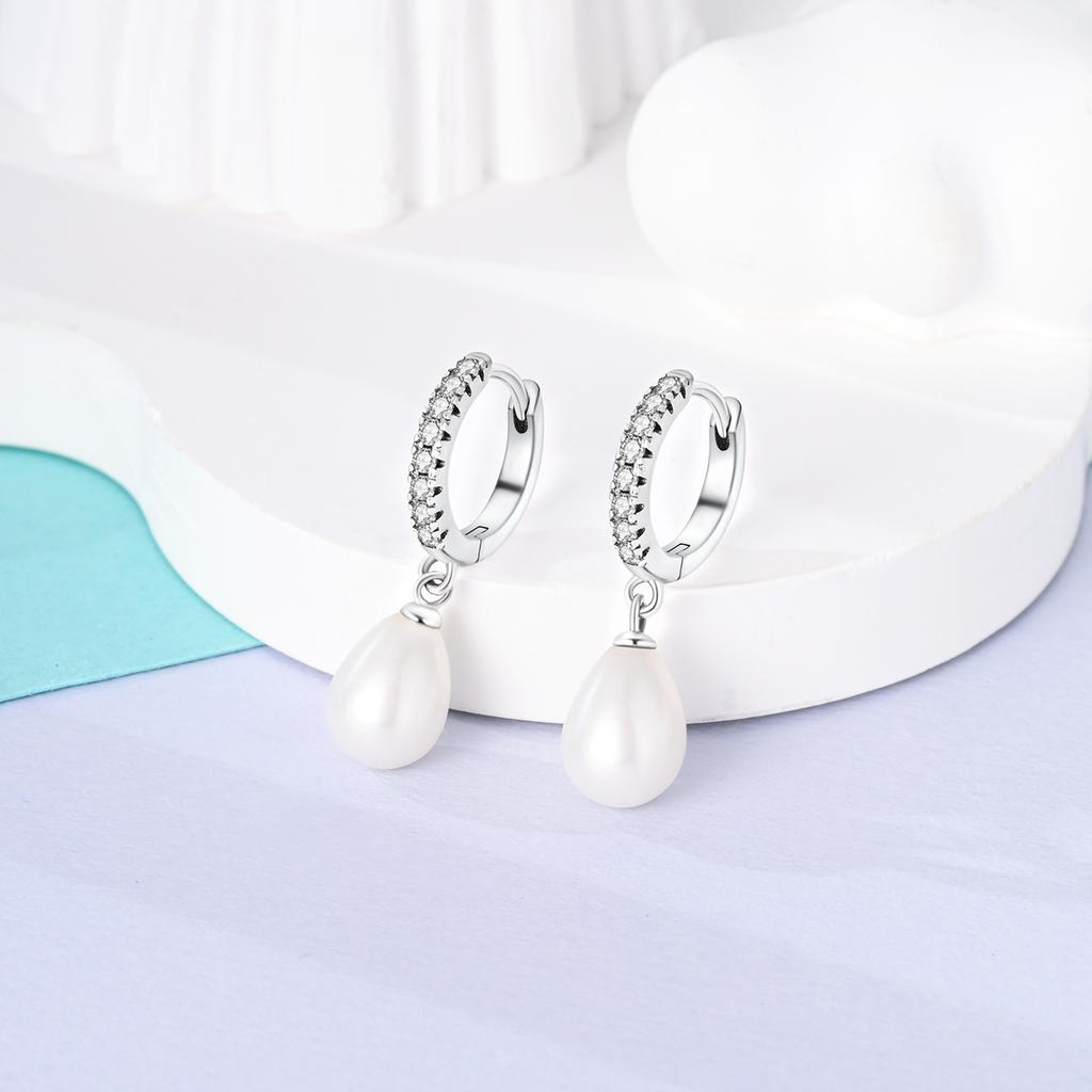 925 Silver Woman Earring Feather Firefly Pendant Earring Anniversary Wedding Female Jewelry