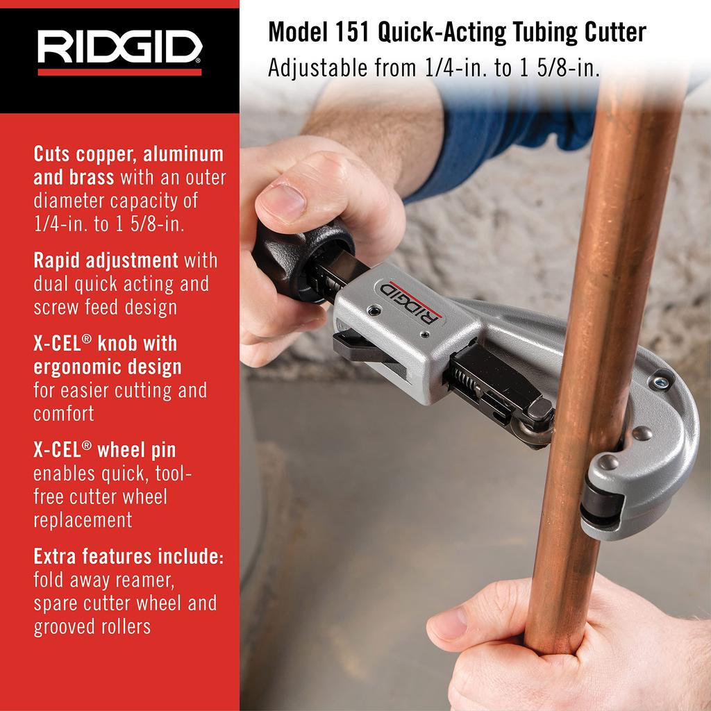 Ridgid Quick Action Tube Cutter 151 31632