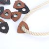 Toppe da cucire su badge in pelle PU da 30 pezzi per lavorare a maglia identificando progetti di decorazione