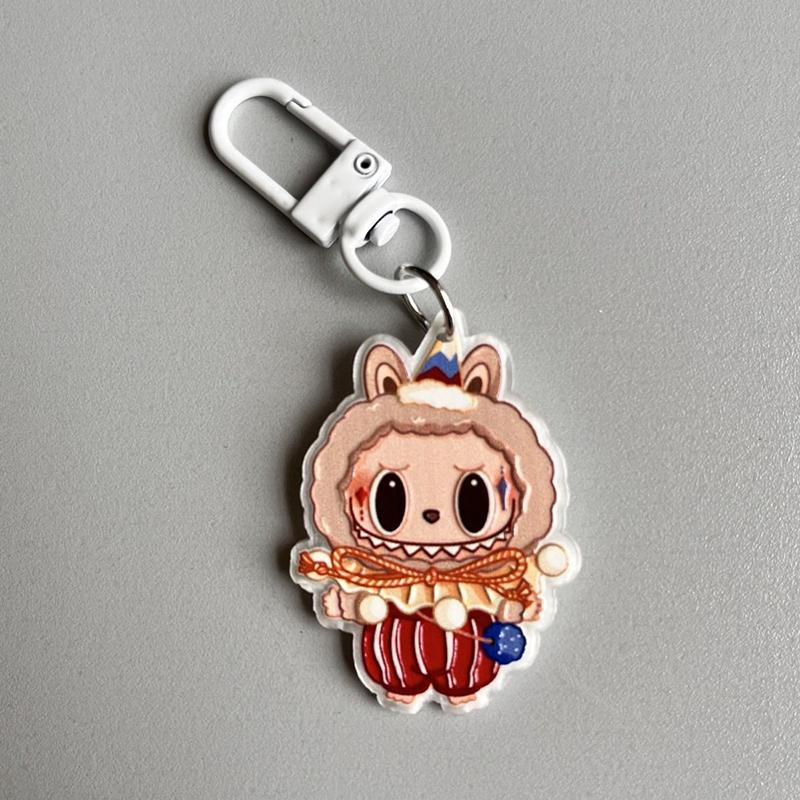 

Кавайный брелок Лабубу Брелоки Милый брелок для сумок Свадебные аксессуары Брелоки Женские подарки