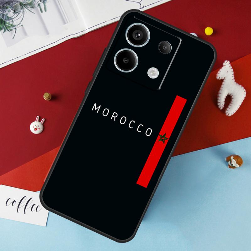 Morocco Maroc Moroccan Flag Case For Xiaomi Redmi Note 14 12 11 10 13 Pro 15 Pro Plus Redmi 15 14C 10C 12C 13C 15C Cover