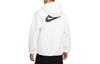 Nike Sportswear Essentials Sweatshirts Men's White Hooded Thickened Regular DD5014-100